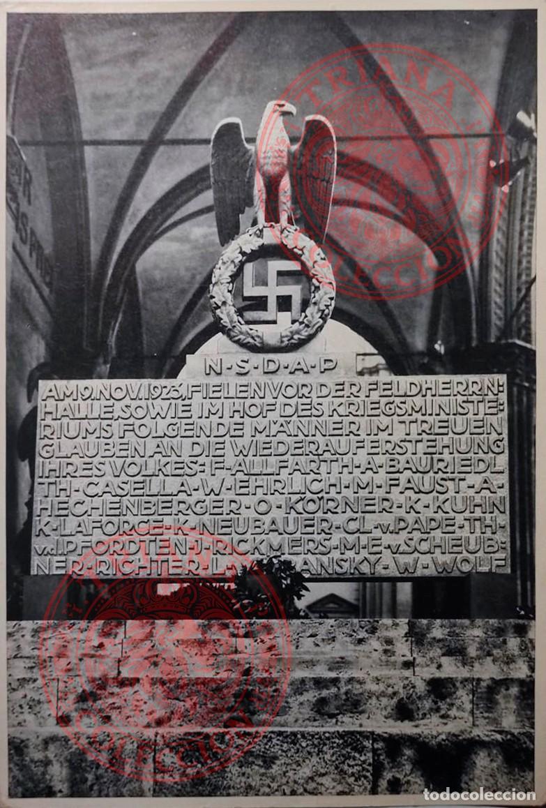 Militaria: FOTO CROMO ALBUM, FELDHERRNHALLE MEMORIAL