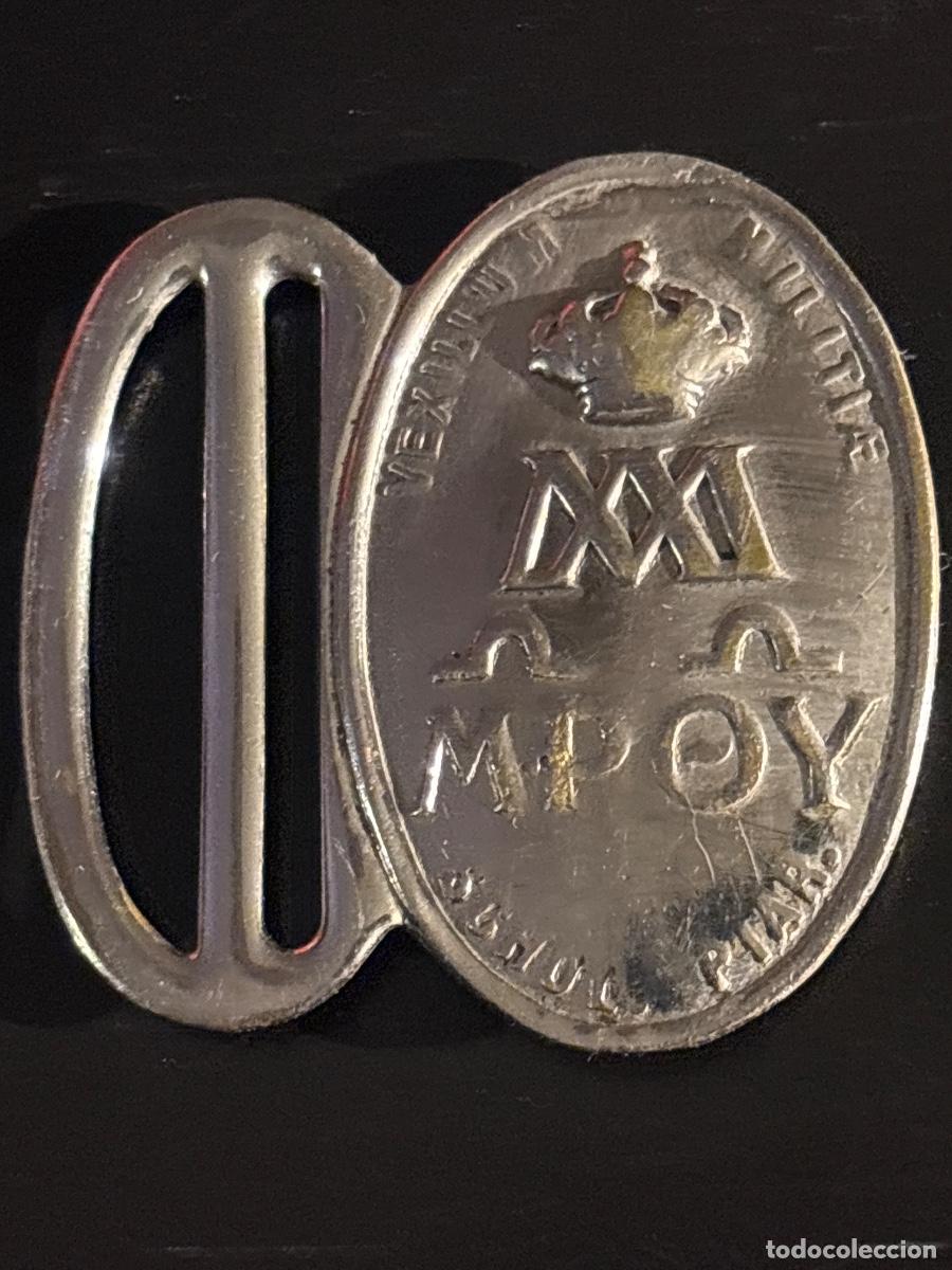 Militaria: Ced Antigua hebilla militar Schol Piar