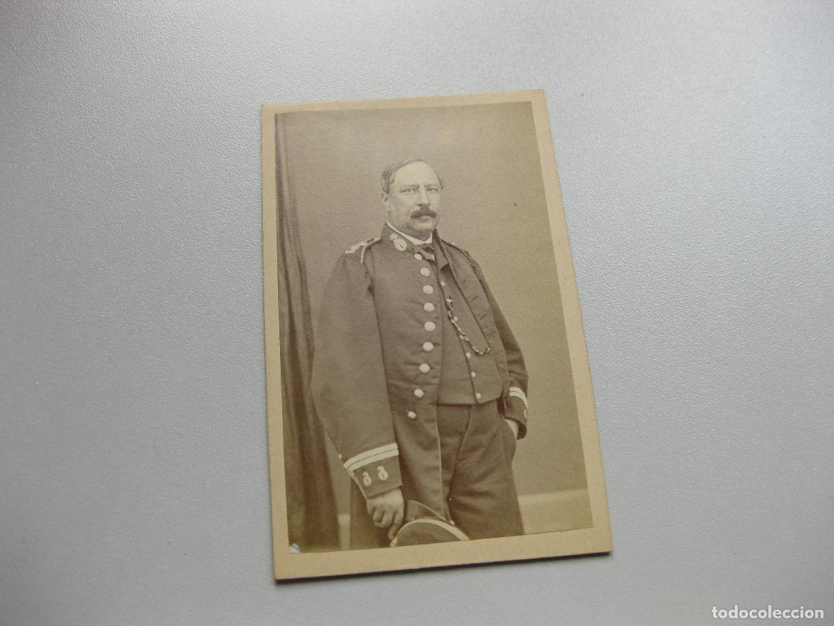 Military Antiques: FOTOGRAF&Iacute;A DE UN OFICIAL DE ADMINISTRACI&Oacute;N MILITAR. FINALES DEL SIGLO XIX