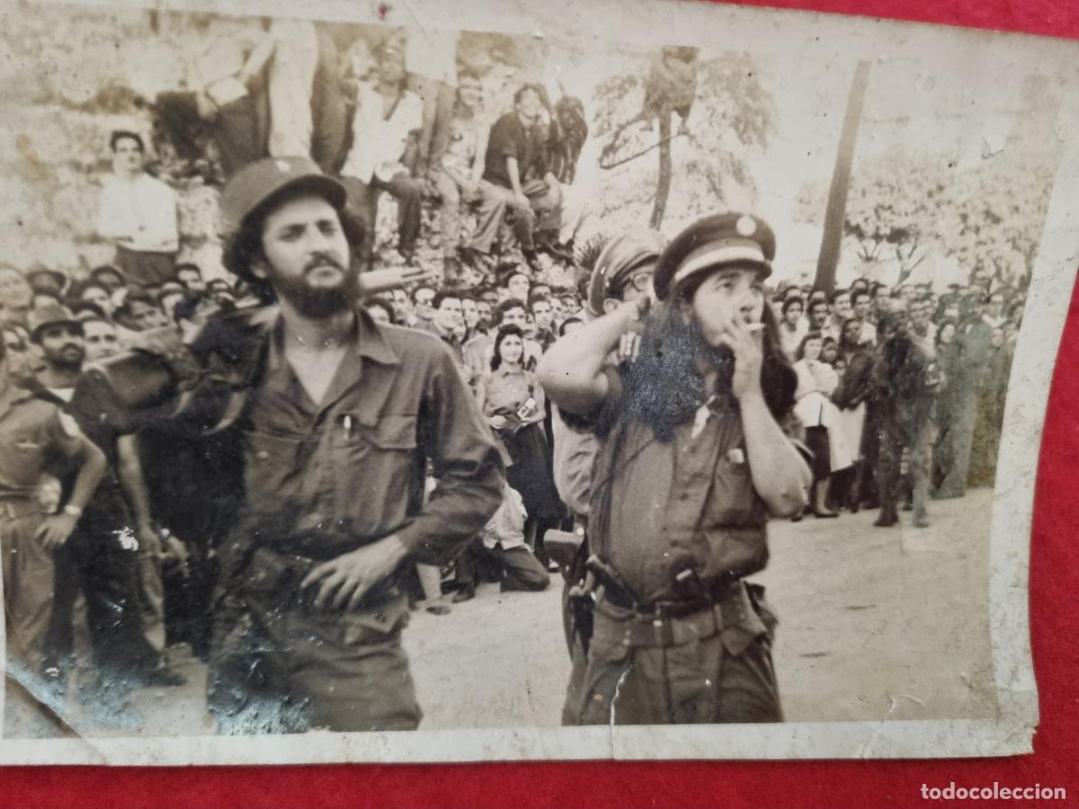 Militaria: ANTIGUA FOTO FOTOGRAFIA REVOLUCION CUBANA CUBA EJERCITO CASTRISTA ORIGINAL KU