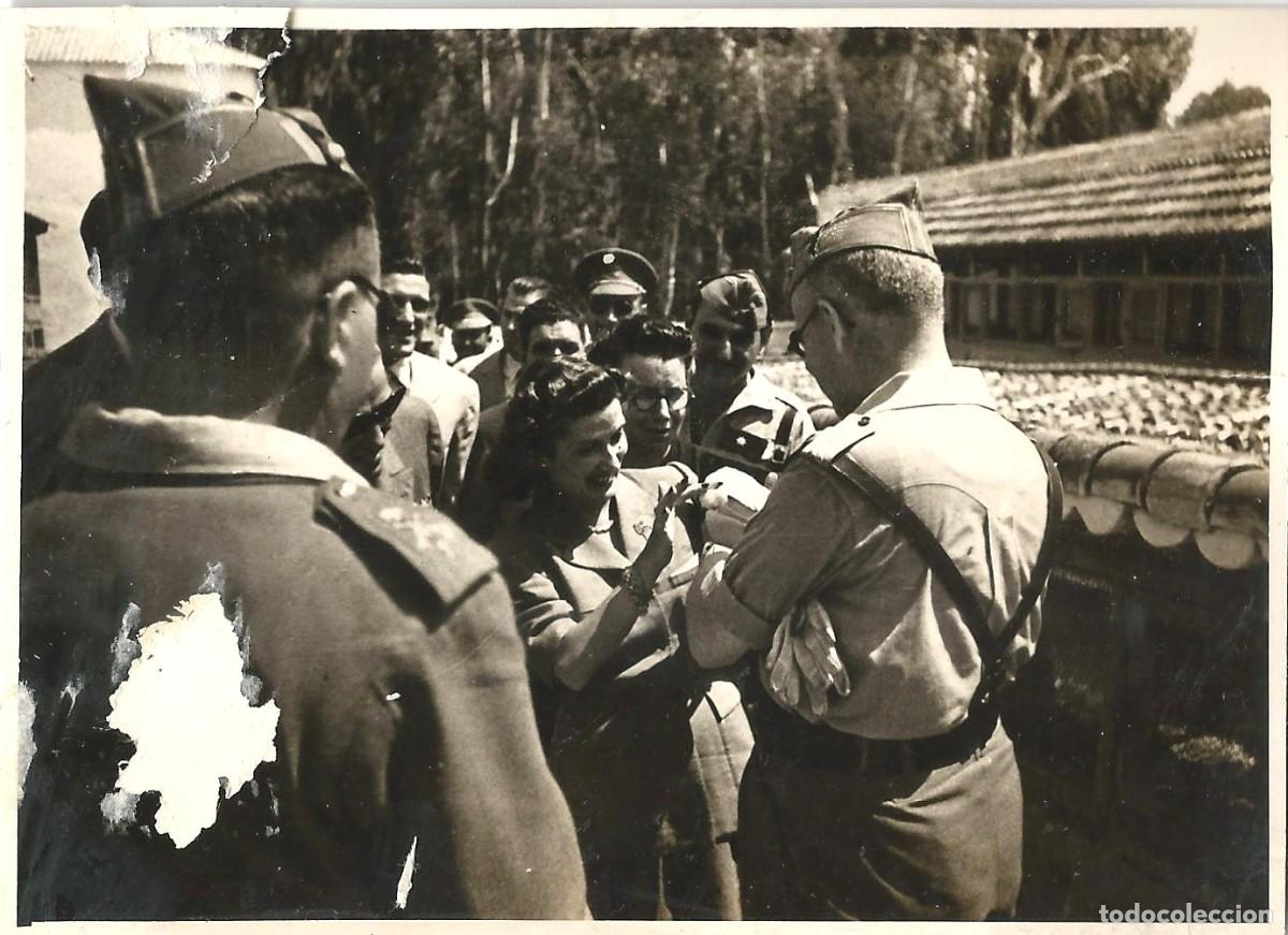 Militaria: LA LEGION TETUAN ARCHIVO GENERAL ENRIQUE RODRIGUEZ DE LA HERR&Aacute;N 1947 FOTOGRAFIA 10X8 LM61