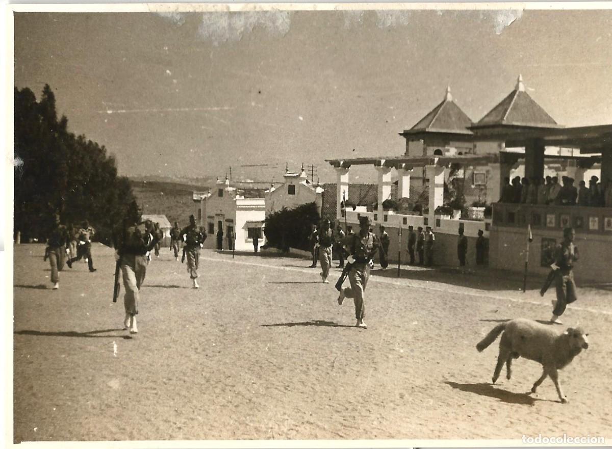 Militaria: LA LEGION TETUAN GENERAL ENRIQUE RODRIGUEZ DE LA HERR&Aacute;N 1947 FOTOGRAFIA 10X8 LM61
