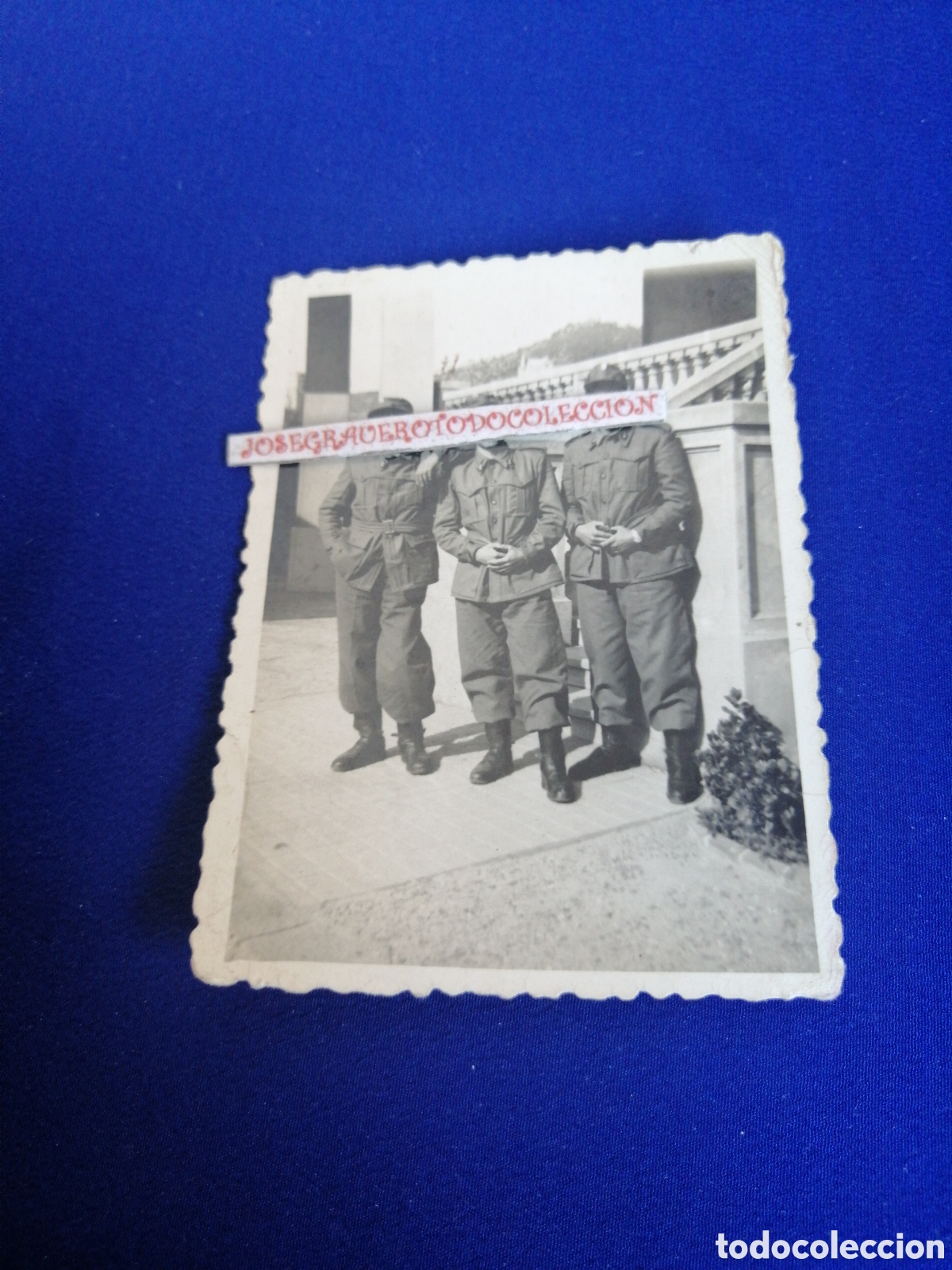 Militaria: SOLDADOS EJ&Eacute;RCITO ESPA&Ntilde;OL FOTOGRAF&Iacute;A ANTIGUA SIGLO PASADO