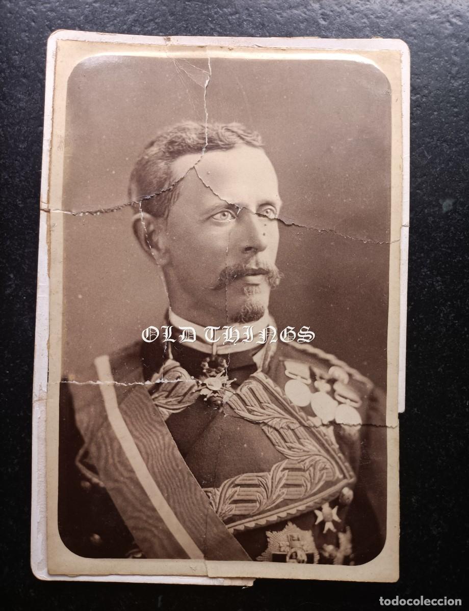 Militaria: FOTOGRAFIA DEL GOBERNADOR CIVIL DE SANTA CLARA Y CAPITAN INTERINO DE PUERTO RICO / Eduardo Gámir Mal