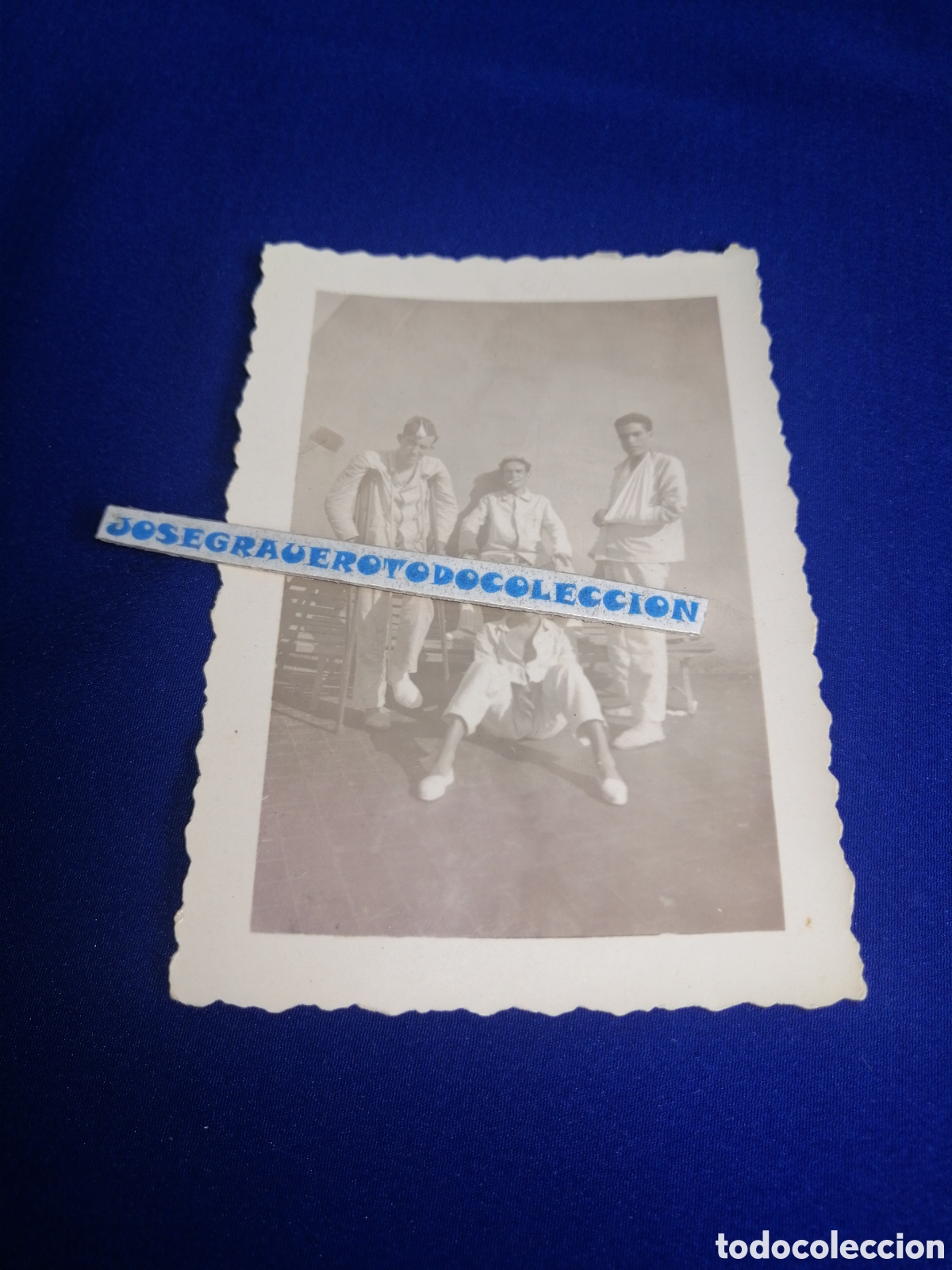 Militaria: SOLDADOS EJ&Eacute;RCITO EN LA ENFERMER&Iacute;A FOTOGRAF&Iacute;A ANTIGUA SIGLO PASADO