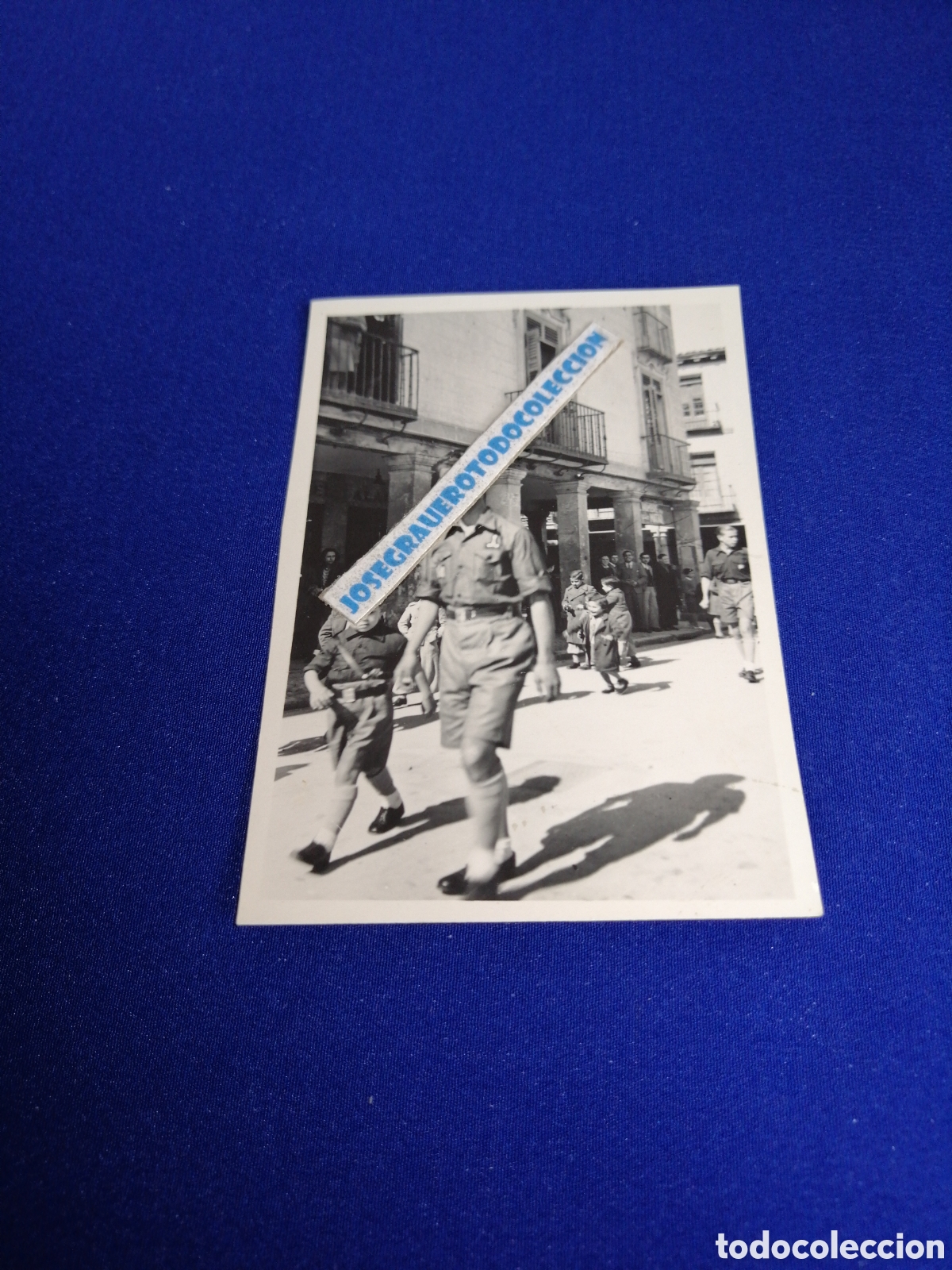 Militaria: FRENTE JUVENTUDES (NI&Ntilde;OS) - JONS-FALANGE ESPA&Ntilde;OLA DESFILE FOTOGRAF&Iacute;A ANTIGUA SIGLO PASADO