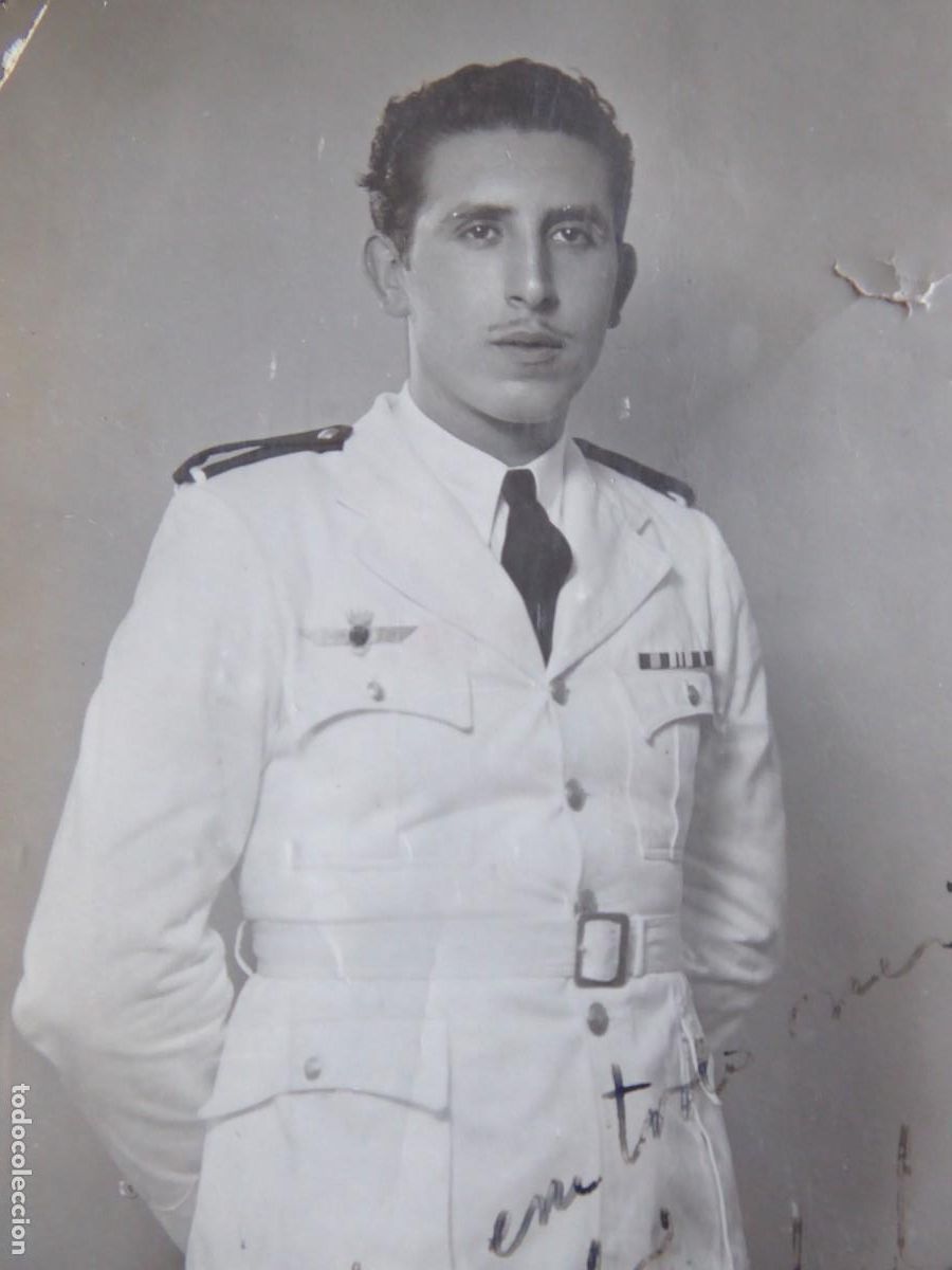 Militaria: Fotograf&iacute;a soldado aviaci&oacute;n. Sevilla 1941
