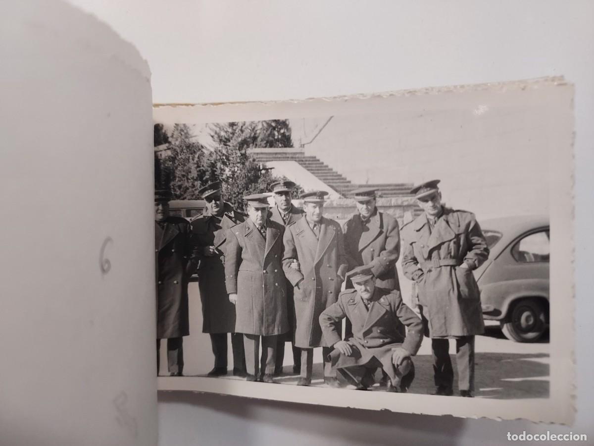 Militaria: Militar Taco 32 fotos VALLE DE LOS CA&Iacute;DOS Regimiento Artiller&iacute;a 71. Diciembre 1962. 9,5 x 7 cm