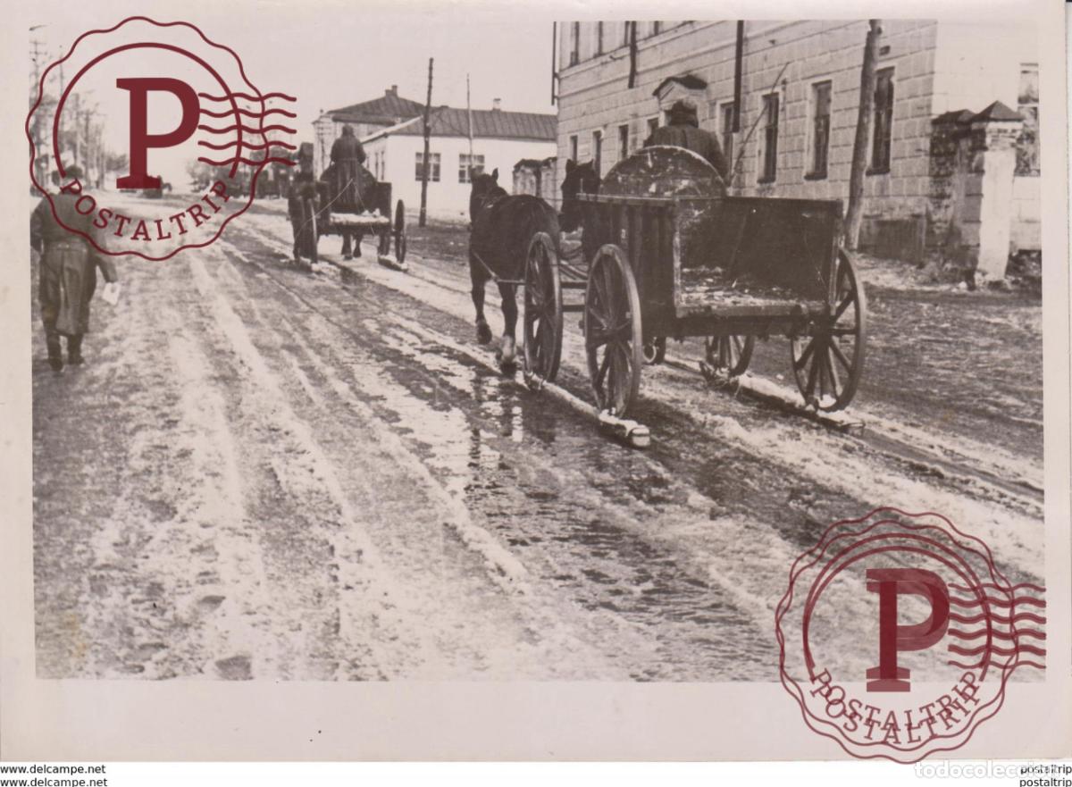 Militaria: WINTER IM OSTEN FOTO DE PRESSE WW2 WWII WORLD WAR 2 WELTKRIEG aleman deutchland