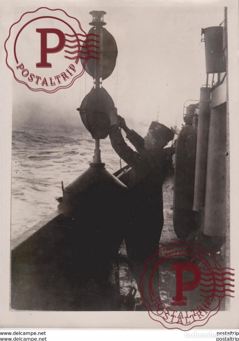 Militaria: MINENSUCHER KRIEGSMARINE FOTO DE PRESSE WW2 WWII WORLD WAR 2 WELTKRIEG kriegsmarine