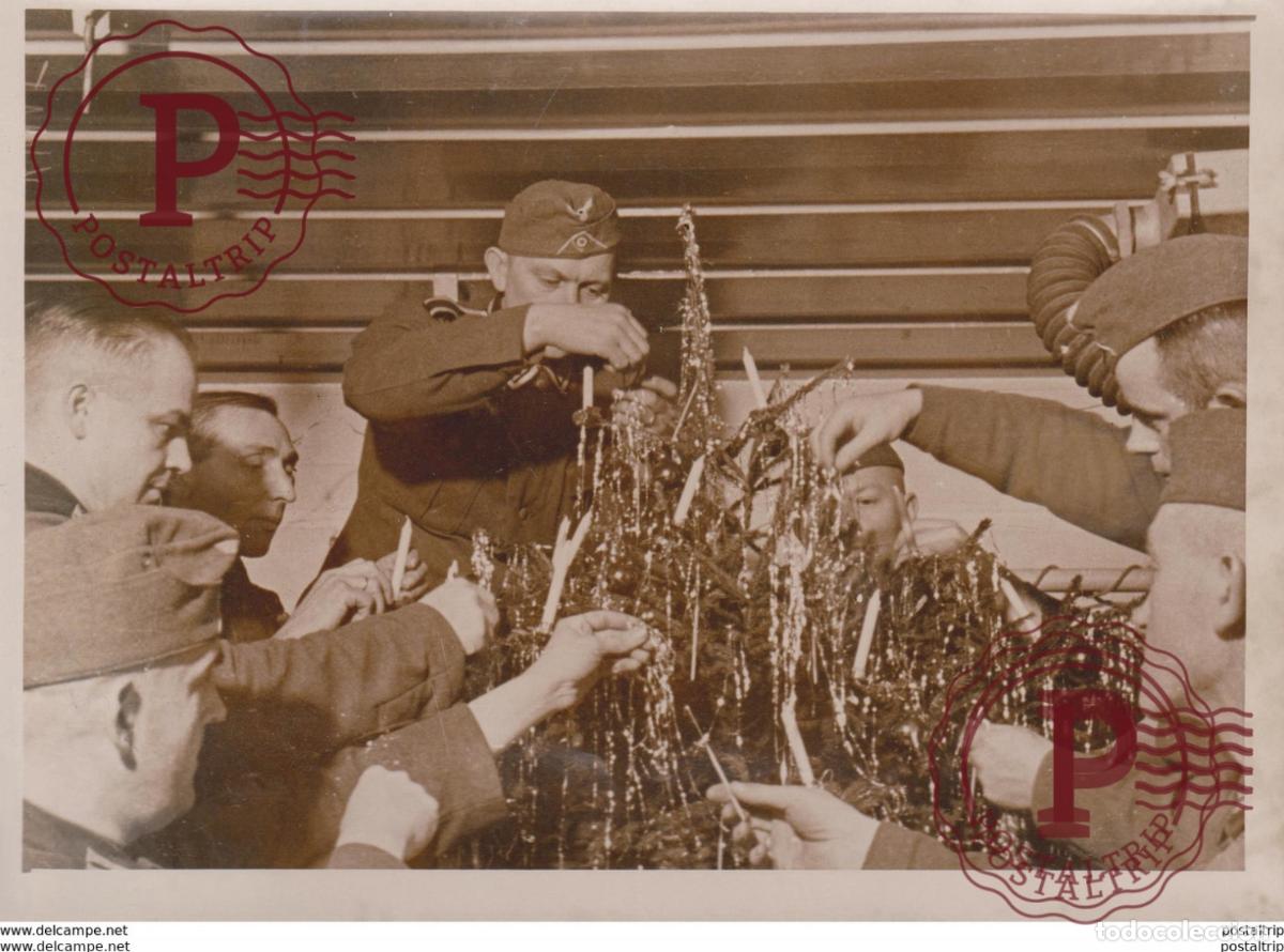 Militaria: WEINACHEN FOTO DE PRESSE WW2 WWII WORLD WAR 2 WELTKRIEG aleman deutchland