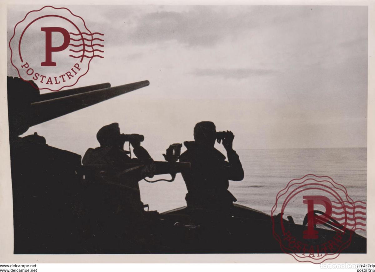 Militaria: VORPOSTENBOOTE ATLANTIC KRIEGSMARINE FOTO DE PRESSE WW2 WWII WORLD WAR 2 WELTKRIEG aleman deutchlan