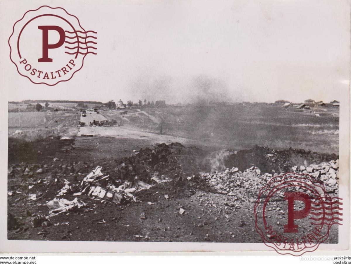 Military Antiques: AUTOBAHN MOSKA SMOLENSK RUSSIA RUSLAND FOTO DE PRESSE WW2 WWII WORLD WAR 2 WELTKRIEG aleman deutchl