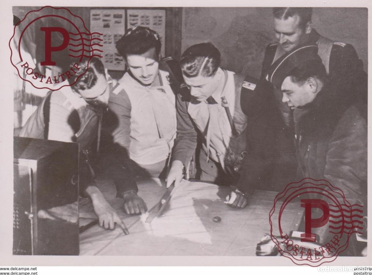 Militaria: JAGDFLIEGERN STAFFELKAPITAN FOTO DE PRESSE WW2 WWII WORLD WAR 2 WELTKRIEG aleman deutchland