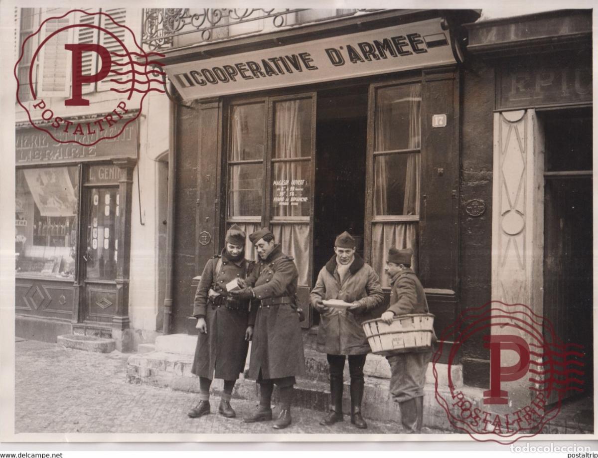 Military Antiques: WW2 COOPERATIVE DARMEE CENSURE 47198 24*18cm WW2 WORLD WAR 2 SYNDICAT DE LA PRESSE PARISIENNE