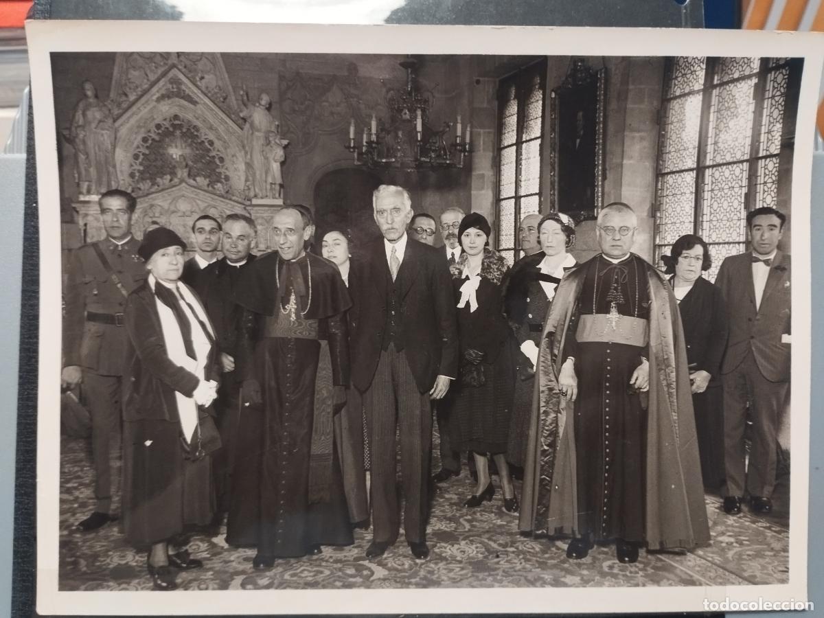 Militaria: TKZ - FOTOGRAFIA ORIGINAL. PRESIDENTE MACIA. CONFERENCIA SOBRE EL CLERO. LEER DESCRIPCION