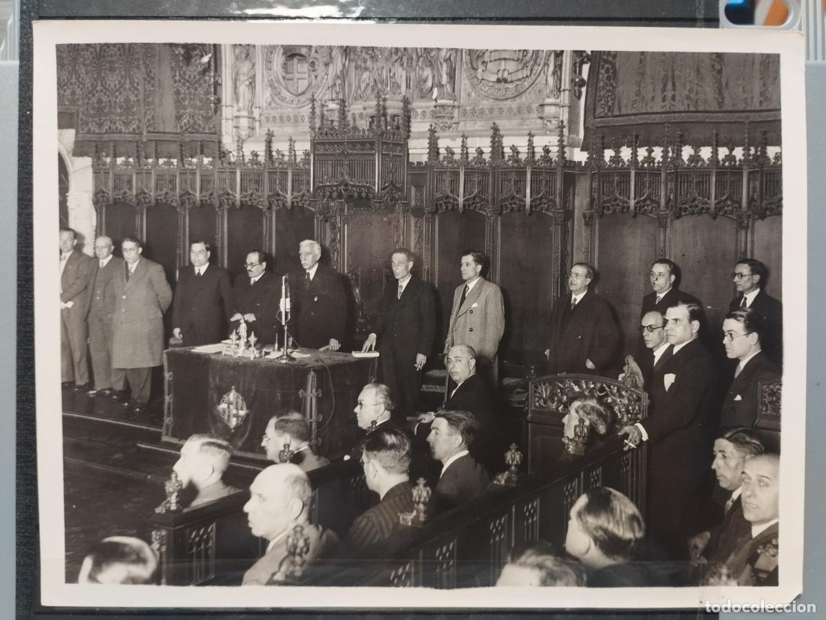 Militaria: TKZ - FOTOGRAFIA ORIGINAL. PRESIDENTE MACIA. I CONGRESO MUNICIPALISTA CATALAN.