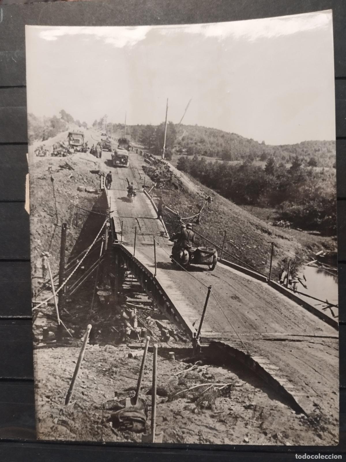 Military Antiques: TKZ - FOTOGRAFIA ORIGINAL. TROPAS ALEMANAS AVANZAN EN EL FRENTE DEL ESTE. 1941