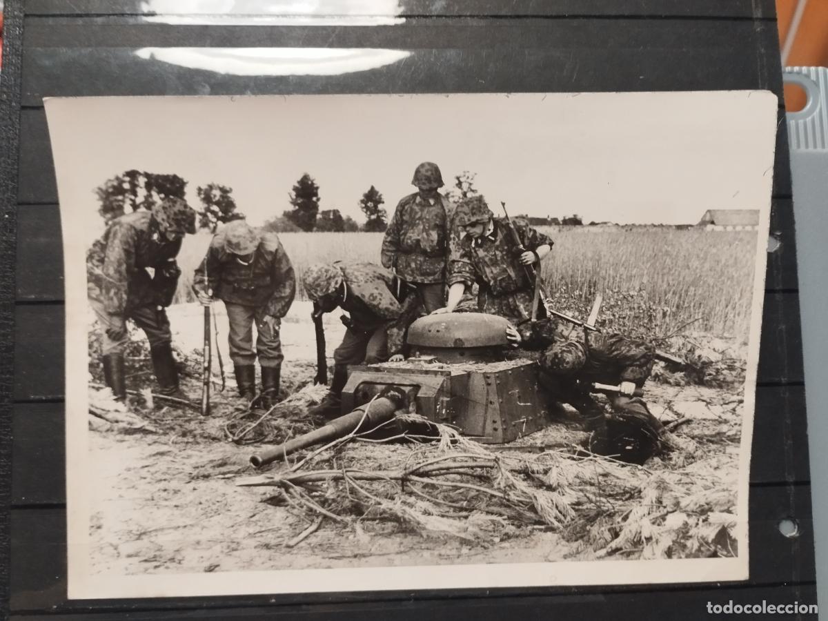 Military Antiques: TKZ - FOTOGRAFIA ORIGINAL. II GM. UN TANQUE RUSO ENTERRADO COMO CAMUFLAJE. 1941