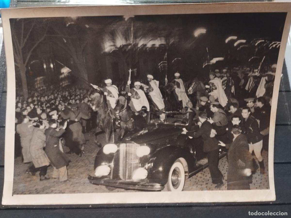 Militaria: TKZ - FOTOGRAFIA ORIGINAL. FRANCO LLEGANDO A MADRID. 1942