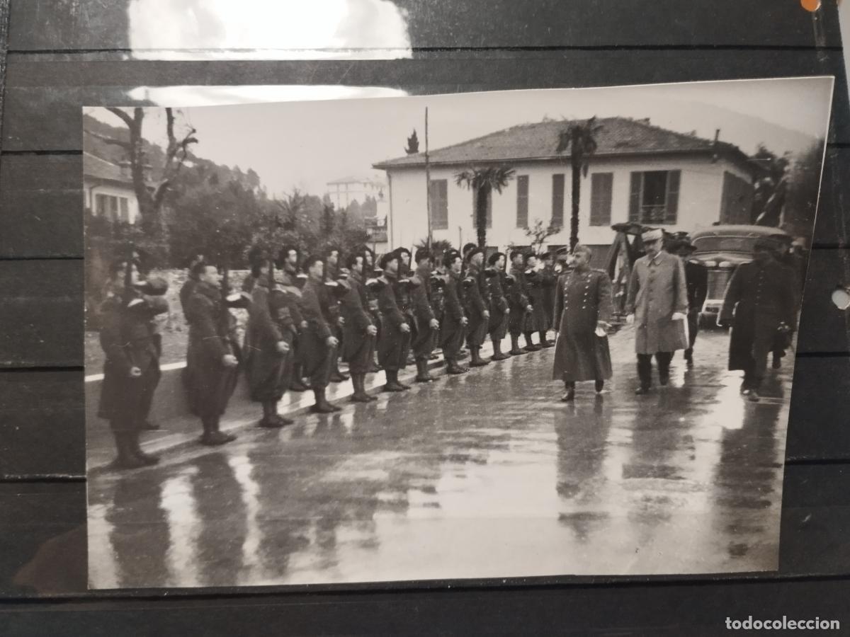 Militaria: TKZ - FOTOGRAFIA ORIGINAL. FRANCO Y MUSSOLINI EN BORDIGHERA. 1941