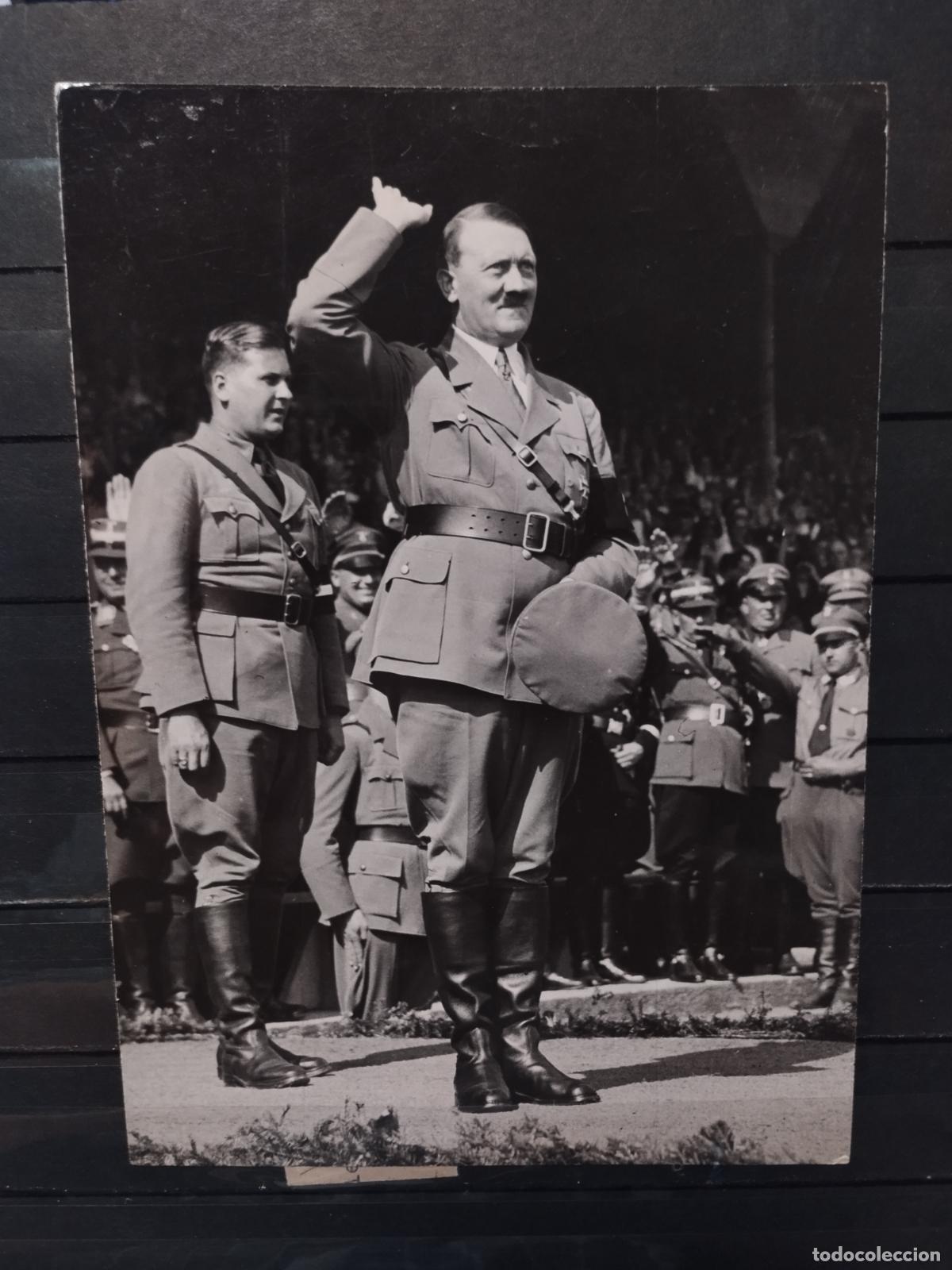 Military Antiques: TKZ - FOTOGRAFIA ORIGINAL. II GM. HITLER SALUDANDO.