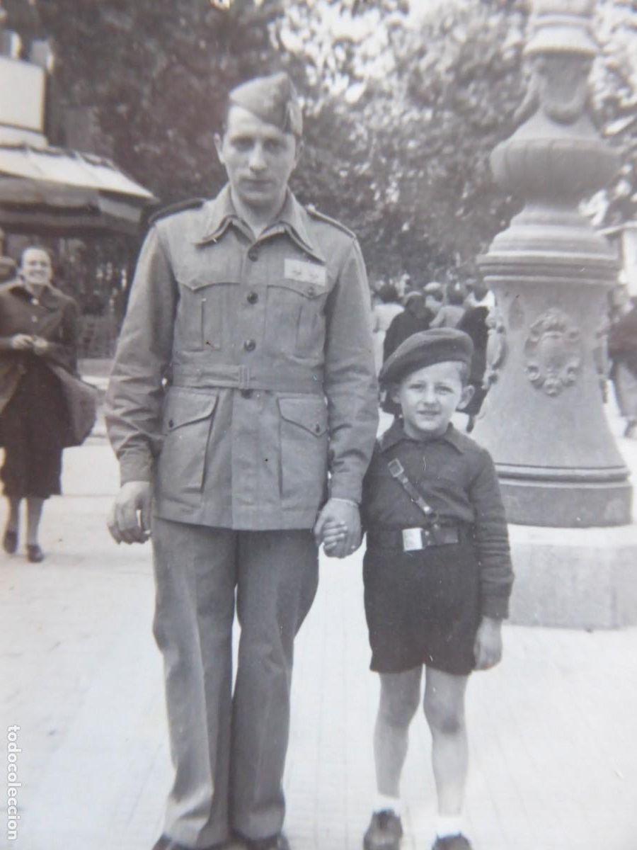 Militaria: Fotograf&iacute;a teniente provisional del ej&eacute;rcito espa&ntilde;ol.
