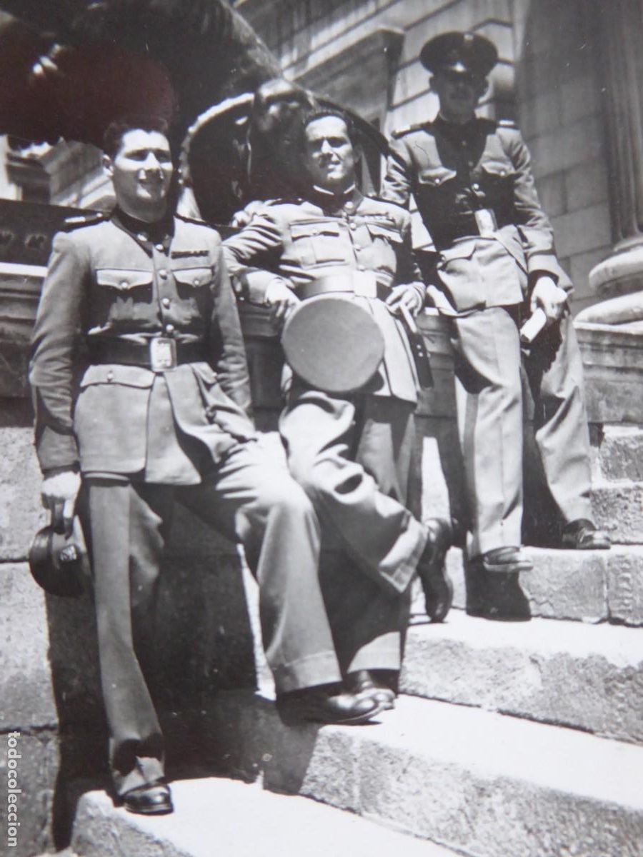 Militaria: Fotograf&iacute;a guardia de Franco. Congreso