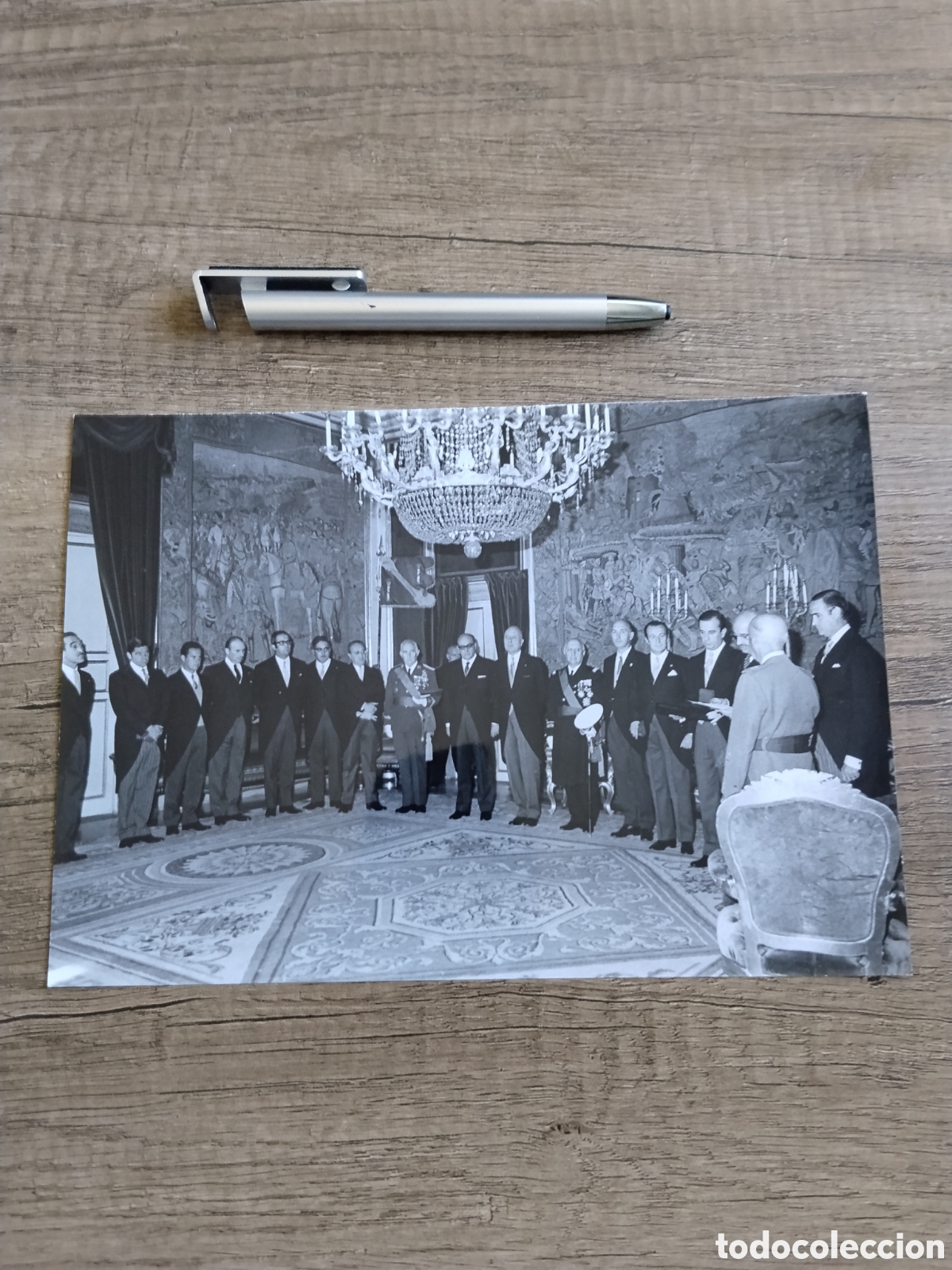 Militaria: Fotograf&iacute;a oficial francisco franco fot&oacute;grafo campua.ministros.caudillo.falange.militar.franquista.r