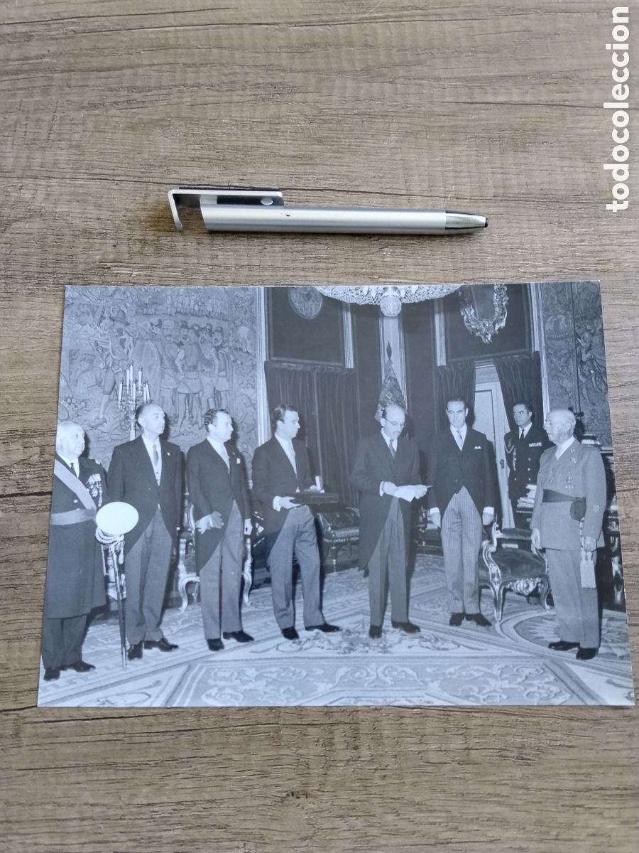 Militaria: Fotograf&iacute;a oficial francisco franco fot&oacute;grafo campua.ministros.caudillo.falange.militar.franquista.r