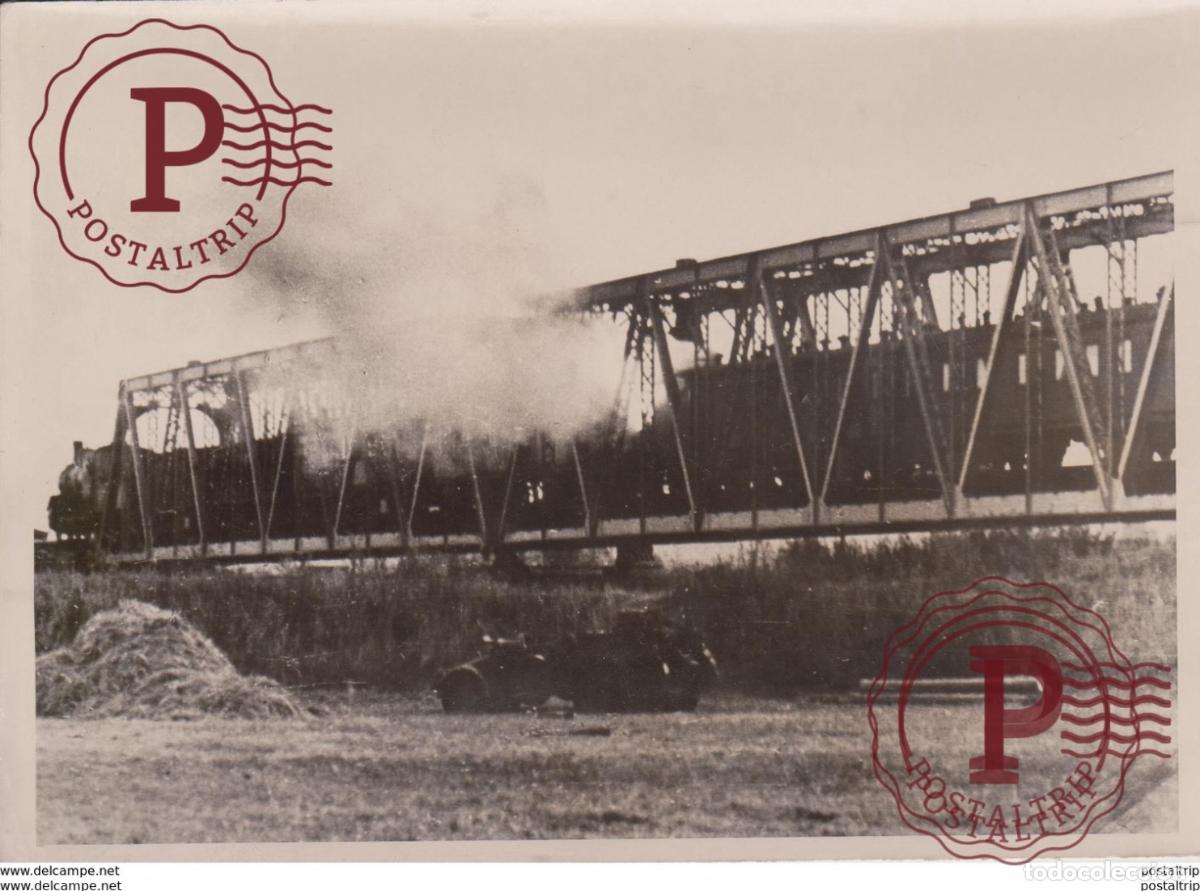Militaria: TRENES SOWJETEISENBAHNEN RAILWAY TRAIN FOTO DE PRESSE WW2 WWII WORLD WAR 2 WELTKRIEG aleman deutch
