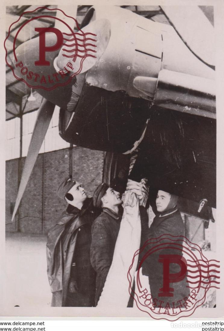 Militaria: FLUGMOTOR FOTO DE PRESSE WW2 WWII WORLD WAR 2 WELTKRIEG aleman deutchland