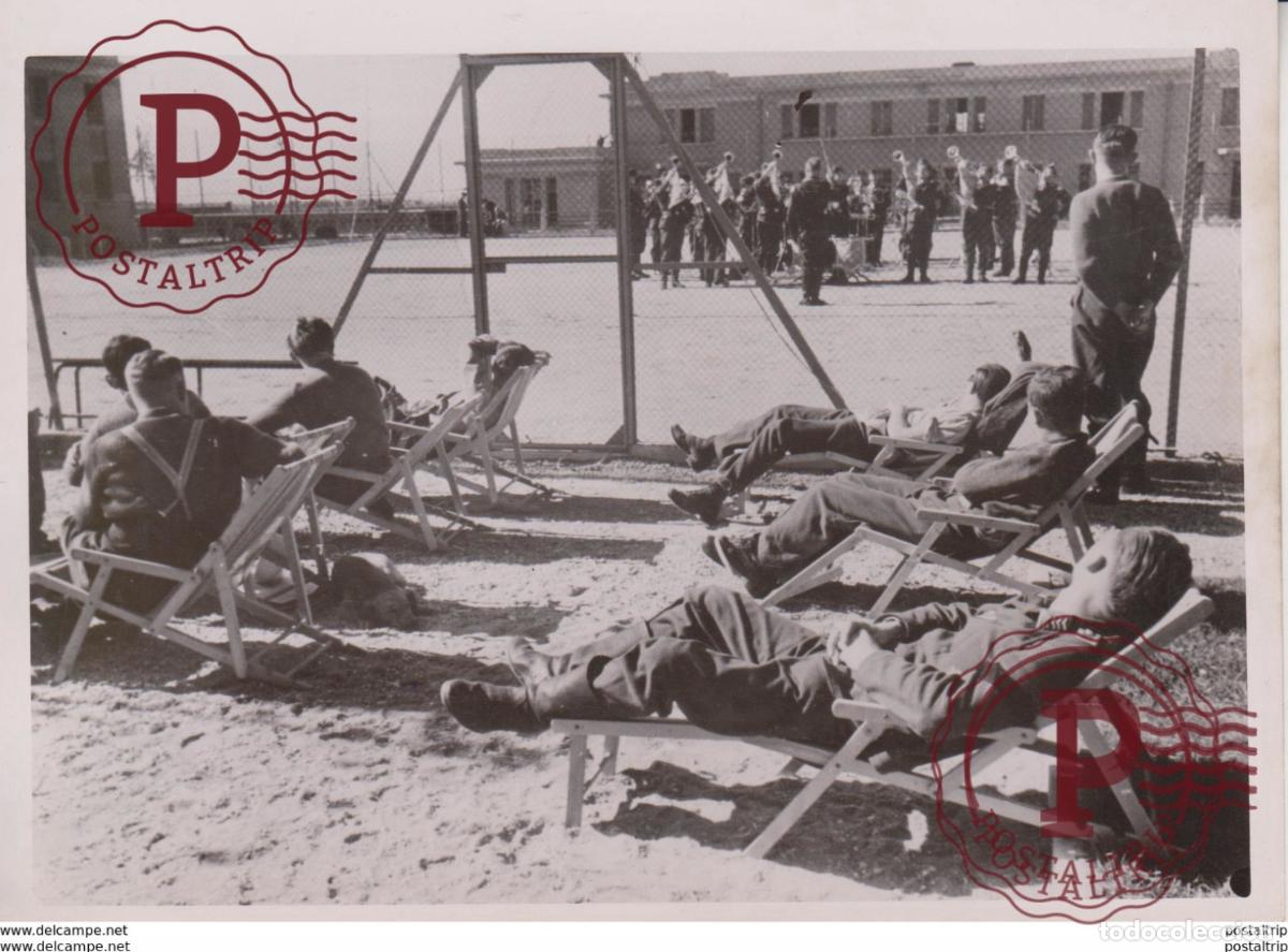 Militaria: FELDFLUGHAFEN FOTO DE PRESSE WW2 WWII WORLD WAR 2 WELTKRIEG aleman deutchland