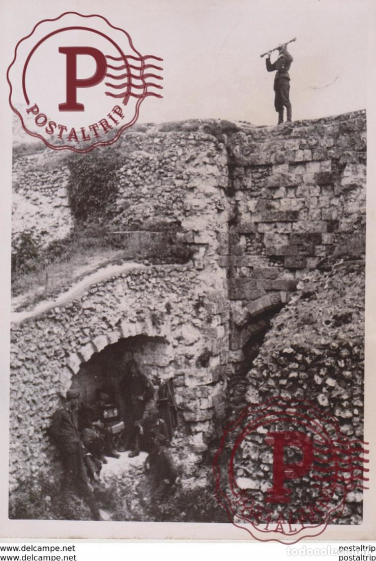 Militaria: FRANZOSISCHEN KUSTE FRANCE FOTO DE PRESSE WW2 WWII WORLD WAR 2 WELTKRIEG aleman deutchland