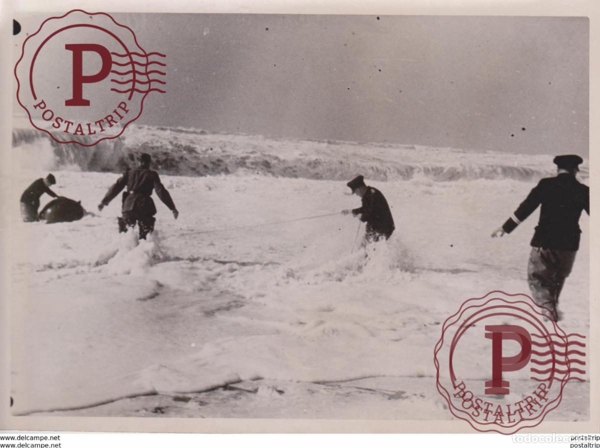 Militaria: TREIBENDEN MINEN FOTO DE PRESSE WW2 WWII WORLD WAR 2 WELTKRIEG kriegsmarine