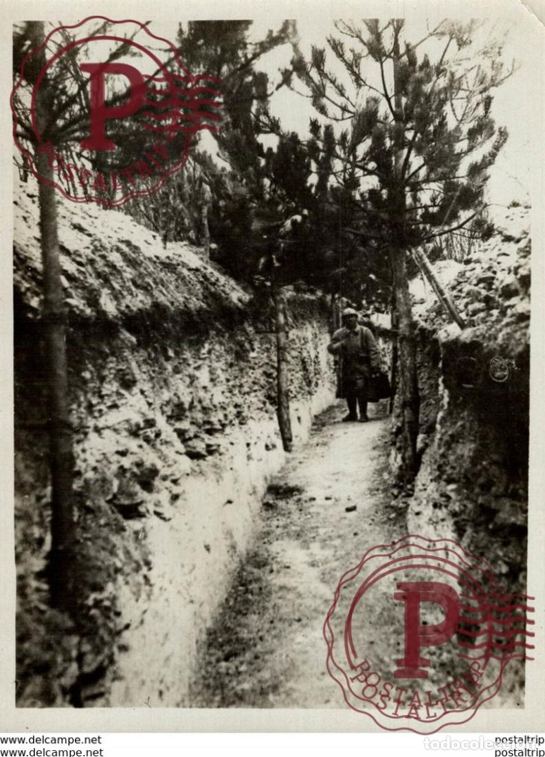 Militaria: MILITARY TRENCHES +-&nbsp;16*12CM