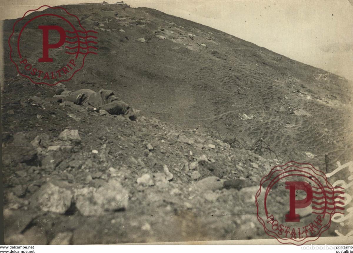 Military Antiques: DEVANT MONASTER NOS NOUVELLES POSITIONS DU MONAST&Egrave;RE +-&nbsp;18*13CM WORLD WAR GUERRE MUNDIAL