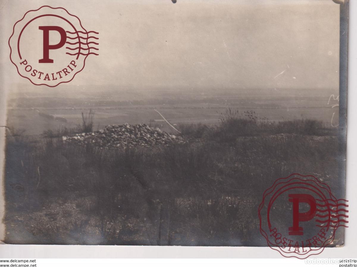 Military Antiques: GERMAN LINES SOMME +-&nbsp;18*13CM WORLD WAR GUERRE MUNDIAL