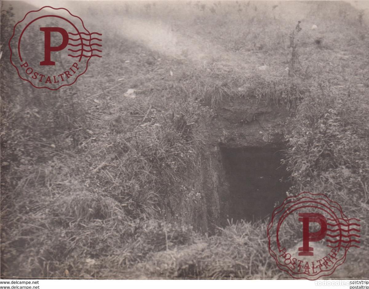 Militaria: THE MELE LIFE GERMANS LED IN THE SOMME TRENCHES +-&nbsp;18*13CM WORLD WAR GUERRE MUNDIAL