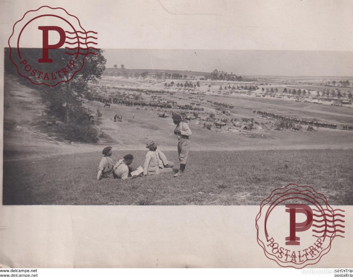 Militaria: THE ROSIER SIDE OF SOLDIER LIFE SOMME +-&nbsp;18*13CM WORLD WAR GUERRE MUNDIAL