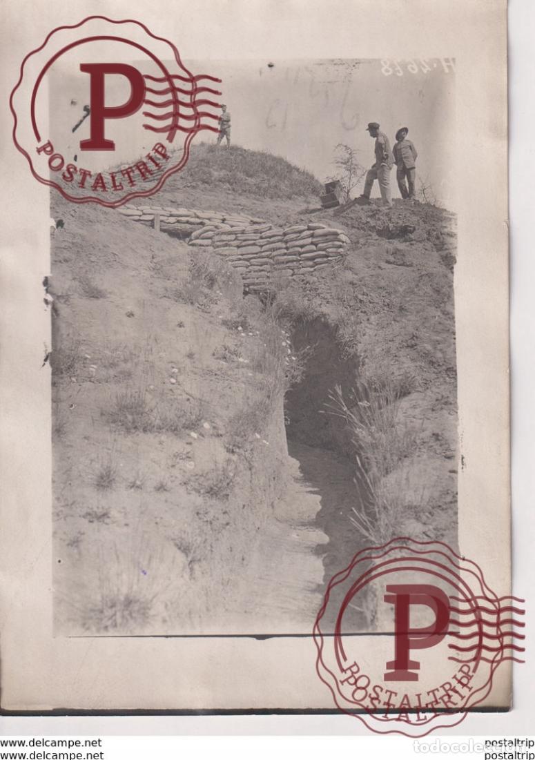 Militaria: +-&nbsp;18*13CM WORLD WAR GUERRE MUNDIAL