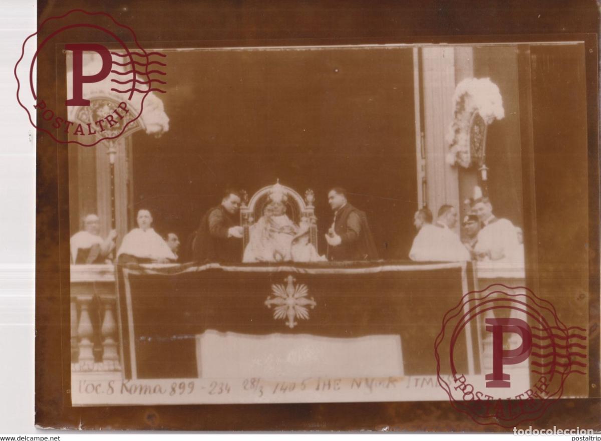 Militaria: P&iacute;o XI Pope Pius XI 1937 21*15