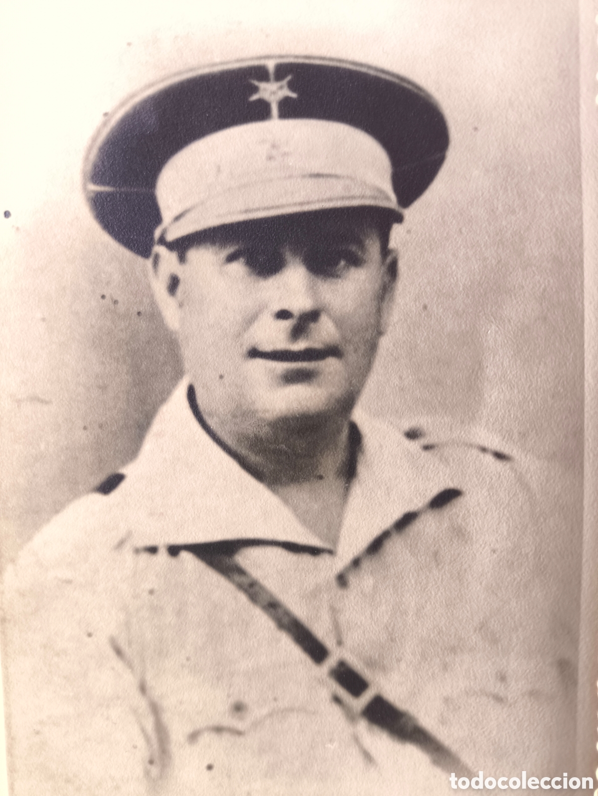 Militaria: FOTOGRAF&Iacute;A RETRATO MILITAR LUANCO ASTURIAS 1944