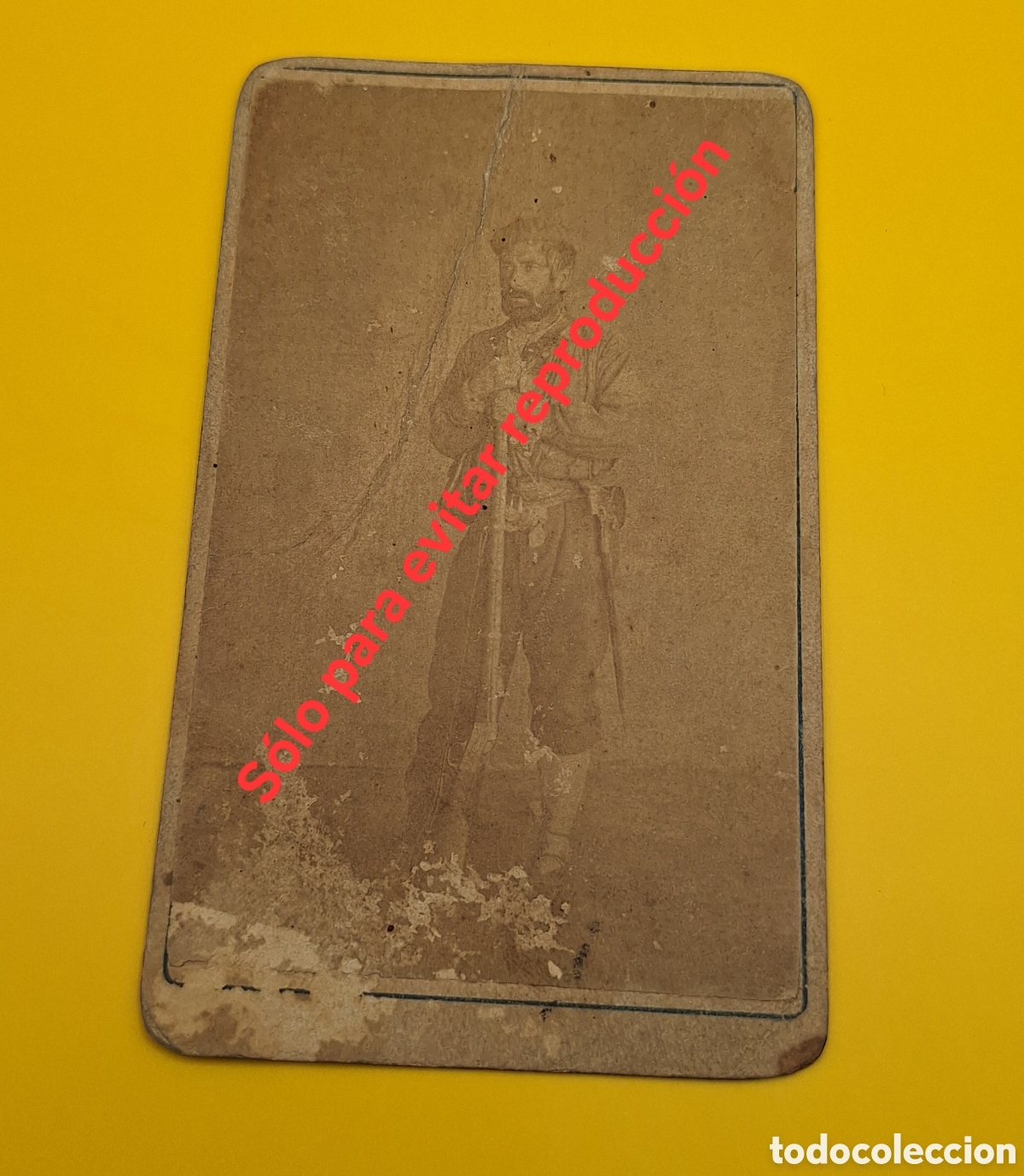 Militaria: Fotograf&iacute;a de Ezequiel Llorente Aguerri - Jerg&oacute;n - 2&deg; Jefe del Cabecilla Carlista Rosa Samaniego