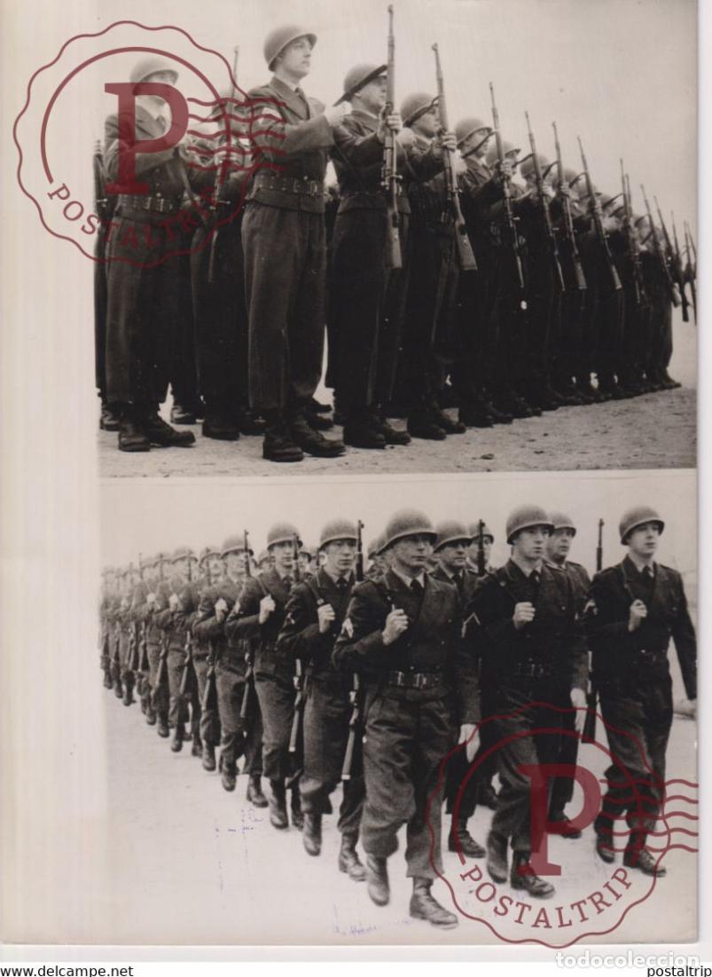 Militaria: OLD ARMS FOR NEW WEST GERMAN ARMY ANDERNACH TRAINING CAMP 20*15CM