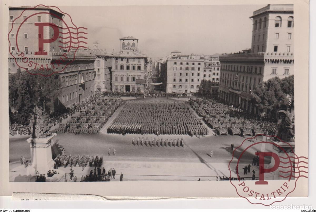 Militaria: ITALY ITALIAN ARMY COMMEMORATES ARMESTIC ANNIVERSARY ROME 1948 18*12CM