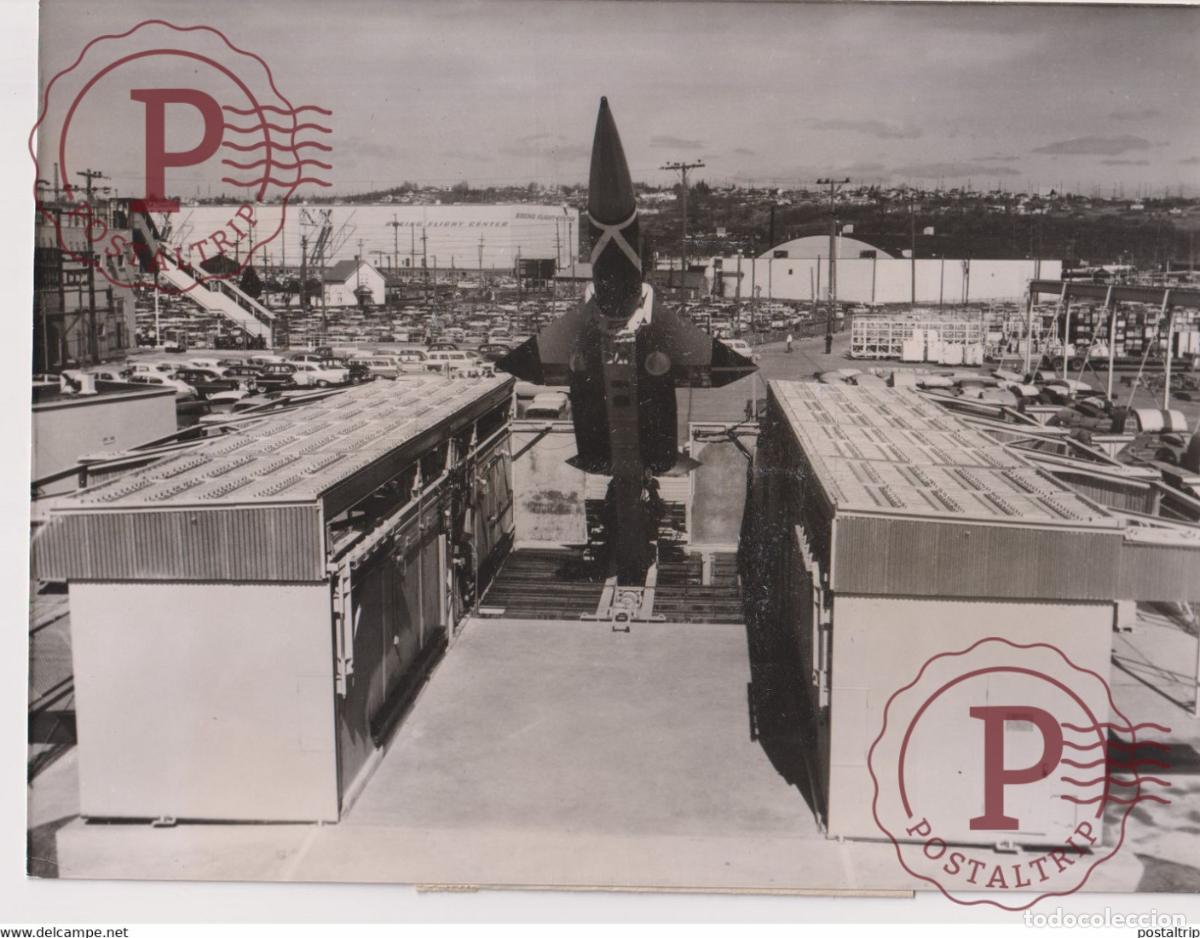 Militaria: BOMARC ONDERSCHEPPINGS PROJEKTIL RAKET MODEL 8 BOEING IM-99 24*18CM