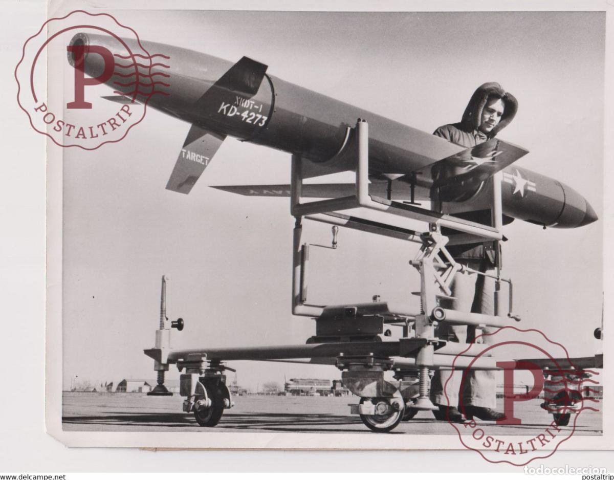 Militaria: NEW NAVY TARGET DALLAS TEXAS NEW ROCKET POWRED TARGET DRONE THE XKDT-1 TEMCO AIRCRAFT CORPORATION