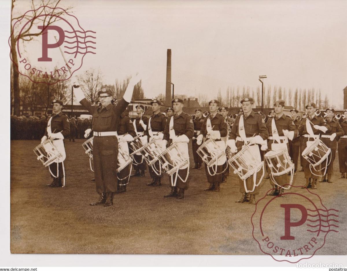 Militaria: EINDHOVEN HOLLAND NEDERLAND 17E INFANTERIE BATALJON CHASSE OIRSCHOT 24*18CM