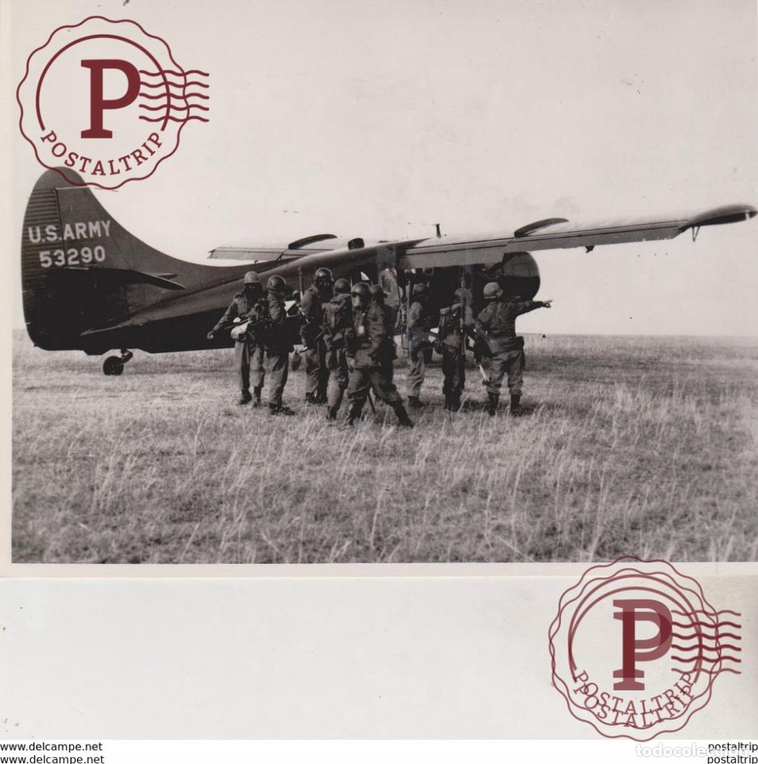 Militaria: ASSAULT TROOPS THE OTTER US ARMY 21*16 cm +-